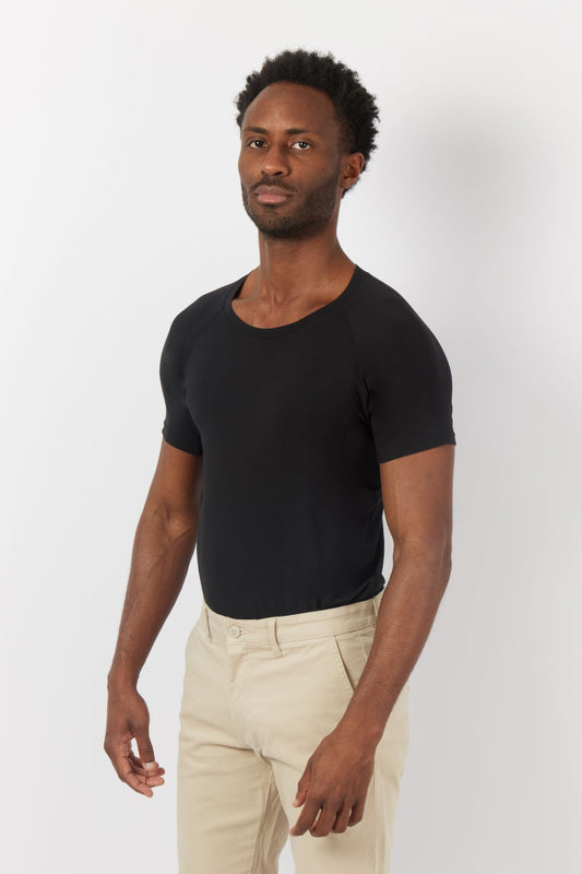 T-shirt Anti-Transpiration Homme – Col Rond