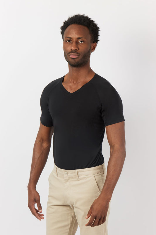 T-shirt Anti-Transpiration Homme – Col V
