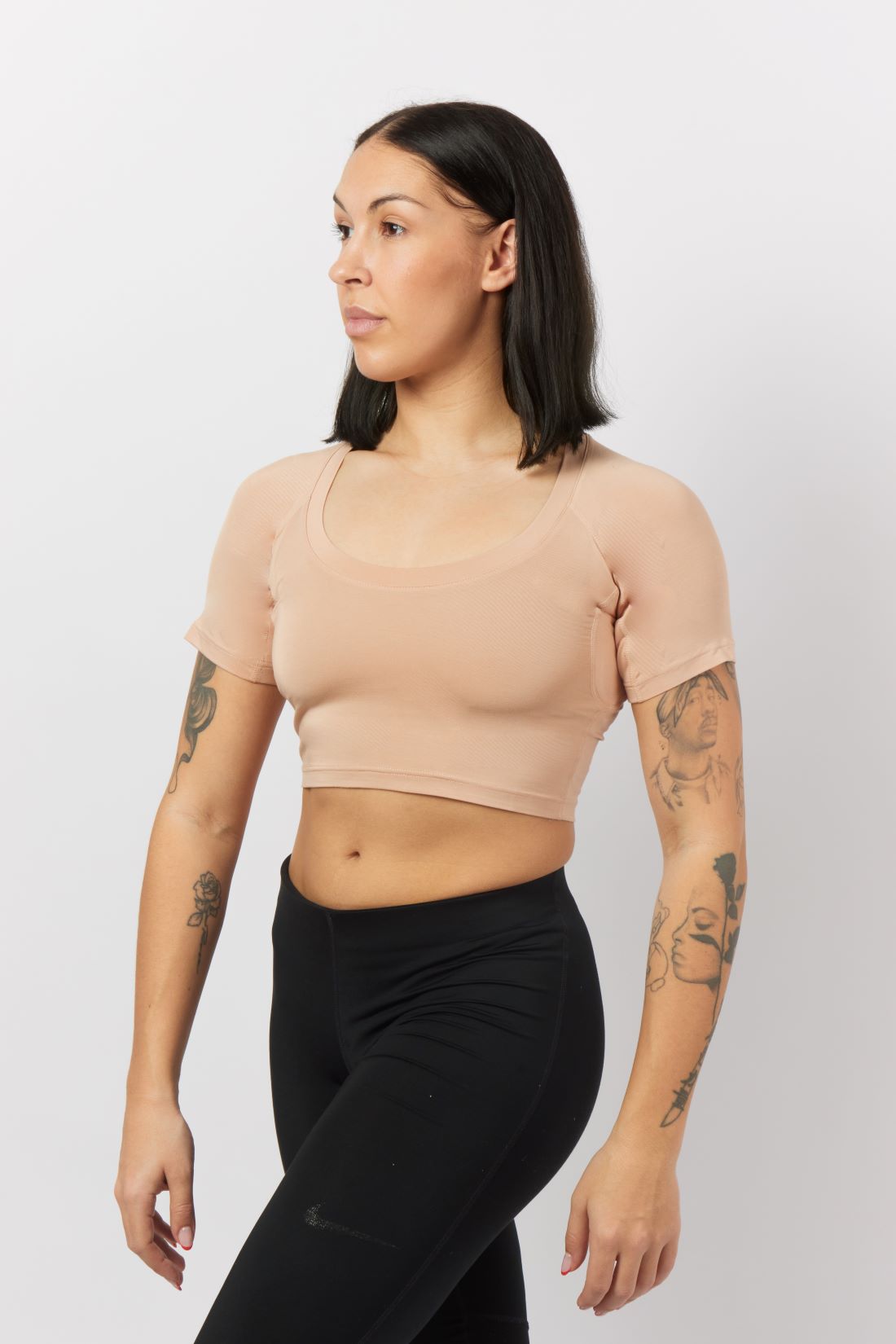 Crop Top Anti-Transpiration Femme
