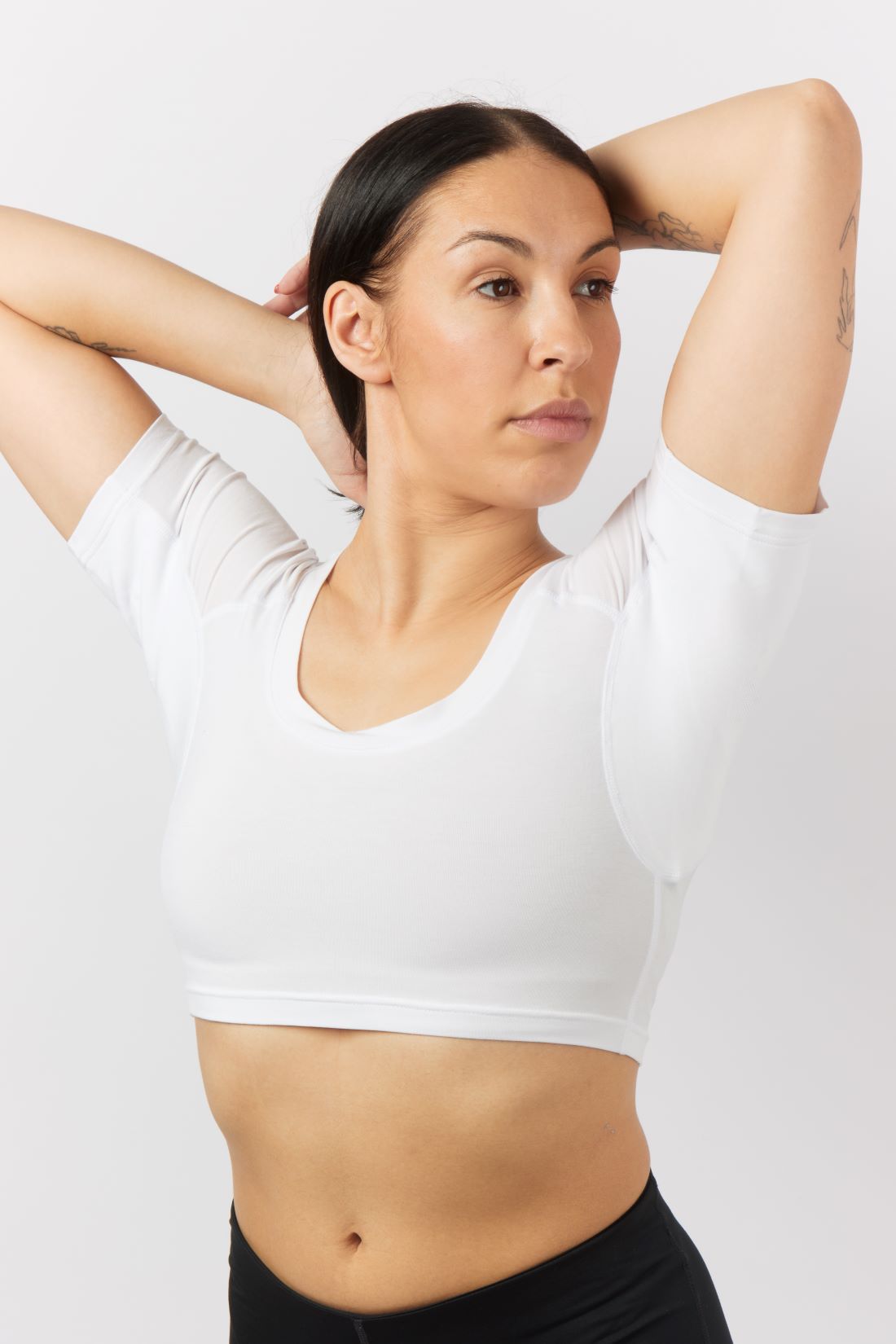Crop Top Anti-Transpiration Femme