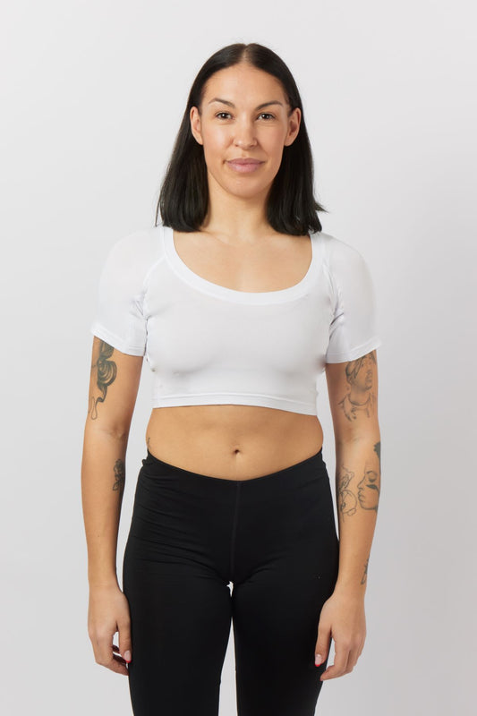 Crop Top Anti-Transpiration Femme