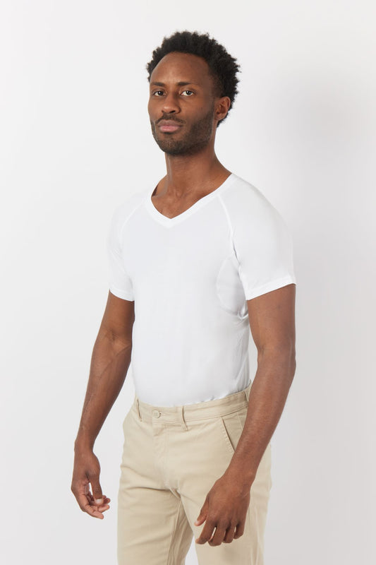 T-shirt Anti-Transpiration Homme – Col V