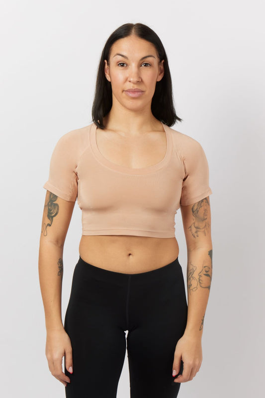 Crop Top Anti-Transpiration Femme